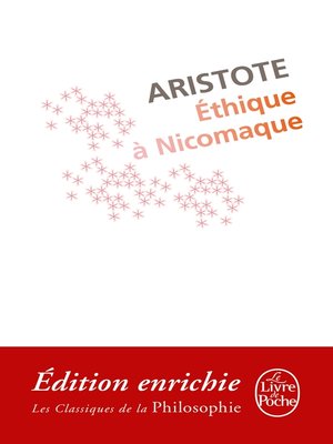 cover image of Ethique à Nicomaque